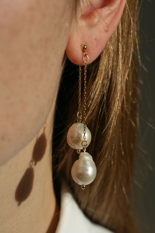 DOUBLE DROP Earrings